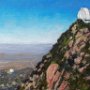 View From Kitt Peak - Oil on wood 8 x 10 Copyright 2009 Tim Malles (640x480)